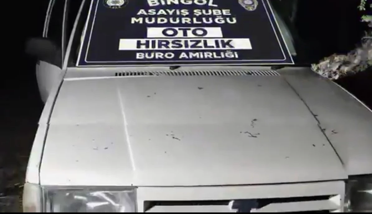 Bingöl’de oto hırsızları yakalandı
