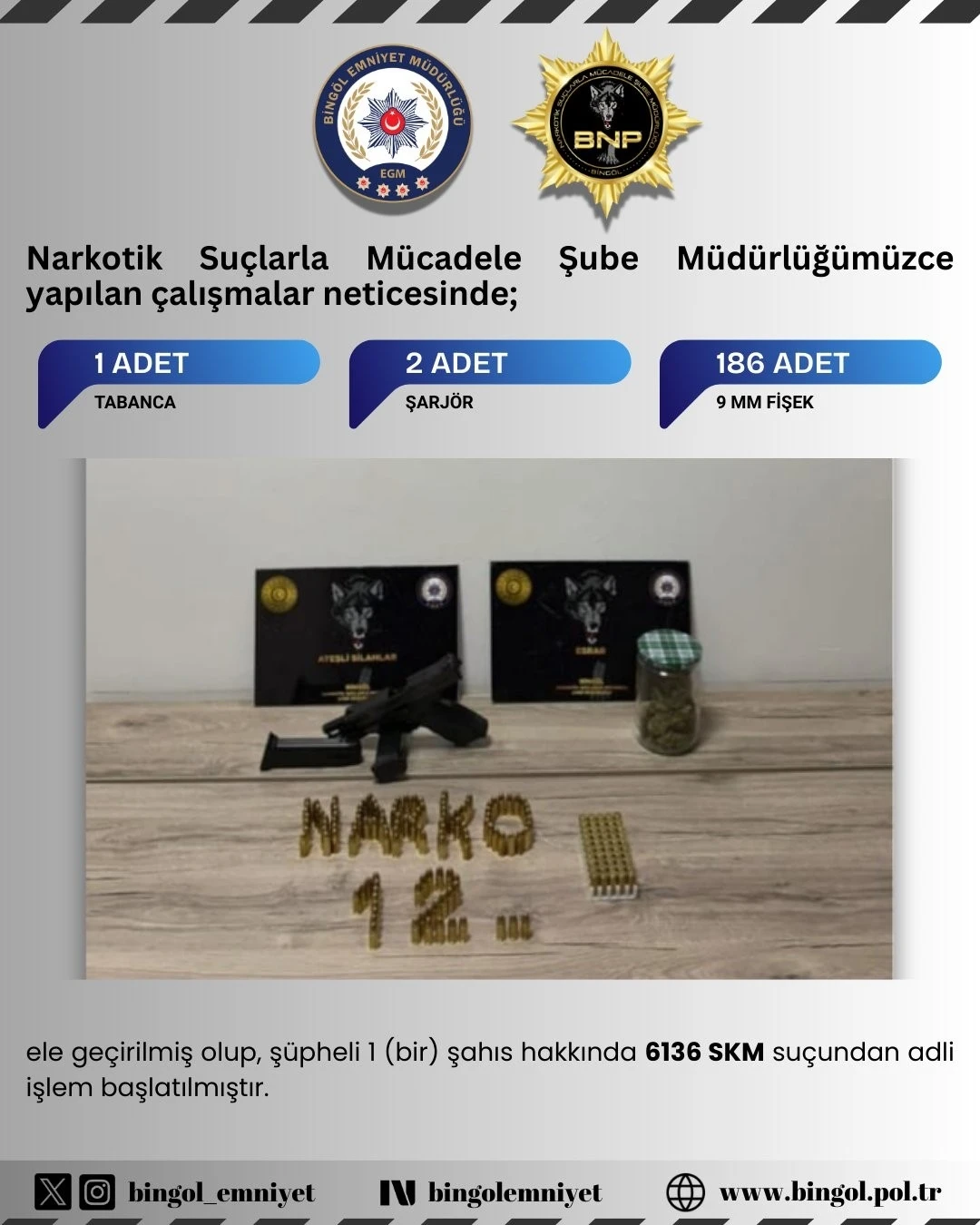 Bing&ouml;l&rsquo;de tabanca ele ge&ccedil;irildi
