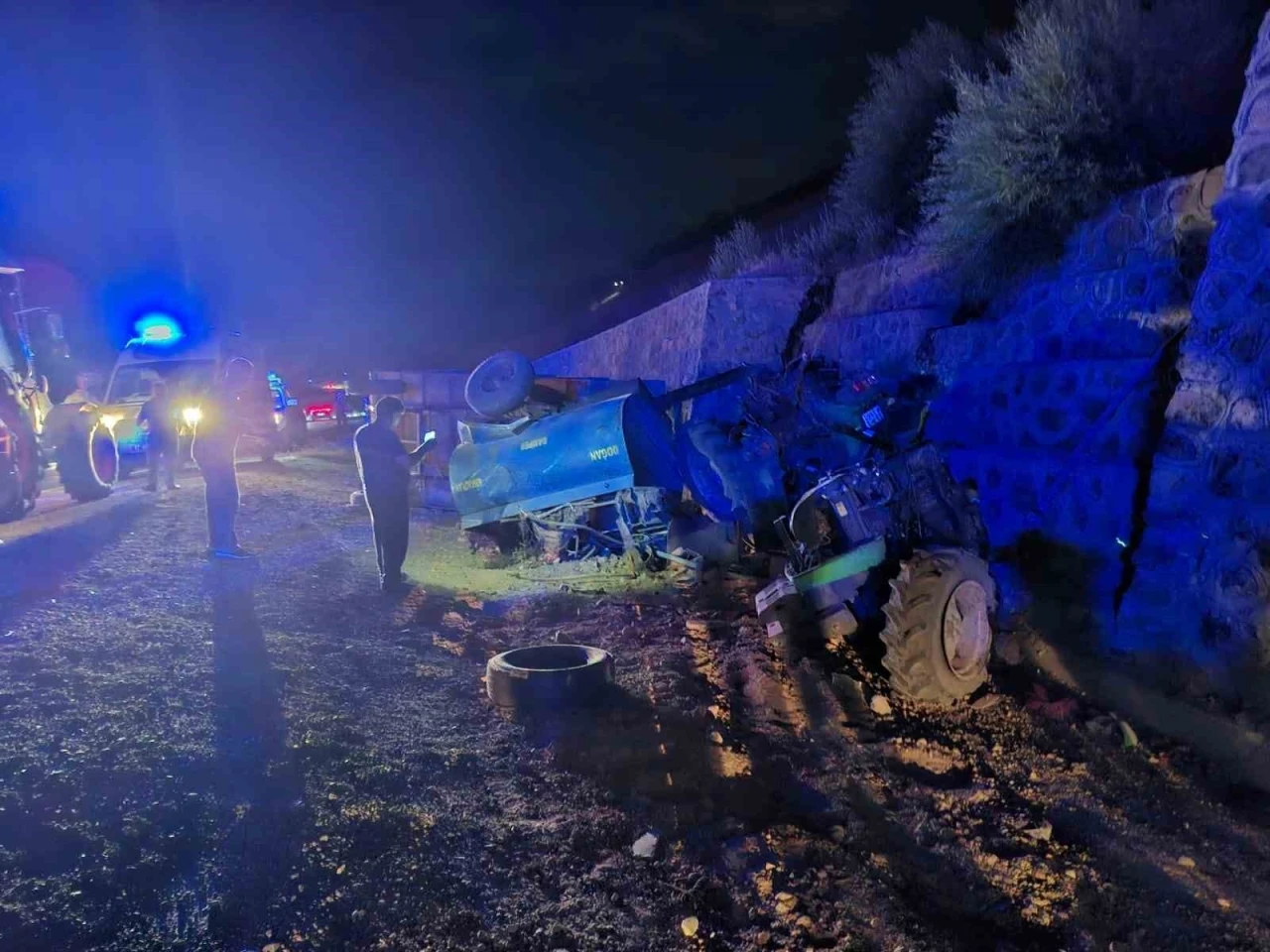 Bing&ouml;l&rsquo;de trafik kazası: 1 &ouml;l&uuml;
