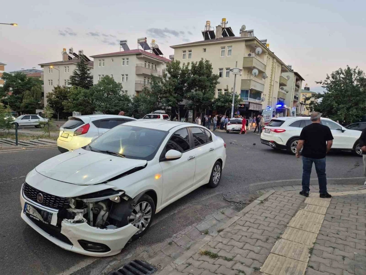 Bing&ouml;l&rsquo;de trafik kazası: 2 yaralı
