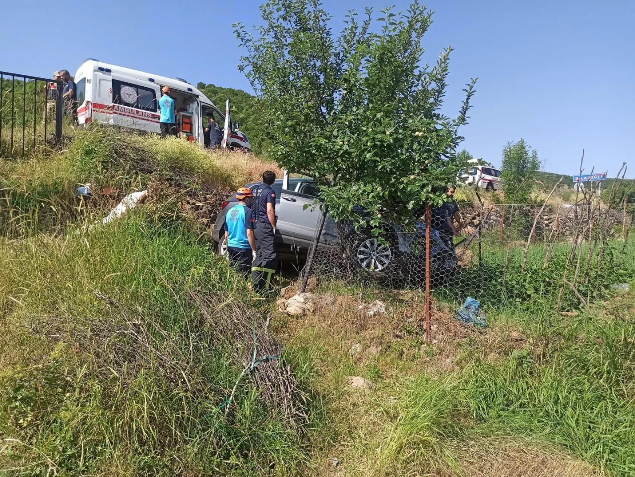 Bingöl’de trafik kazası: 2 yaralı
