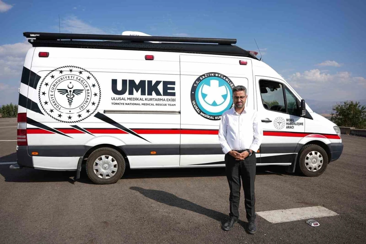 Bingöl’de UMKE’de mobil haberleşme aracı hizmete girdi
