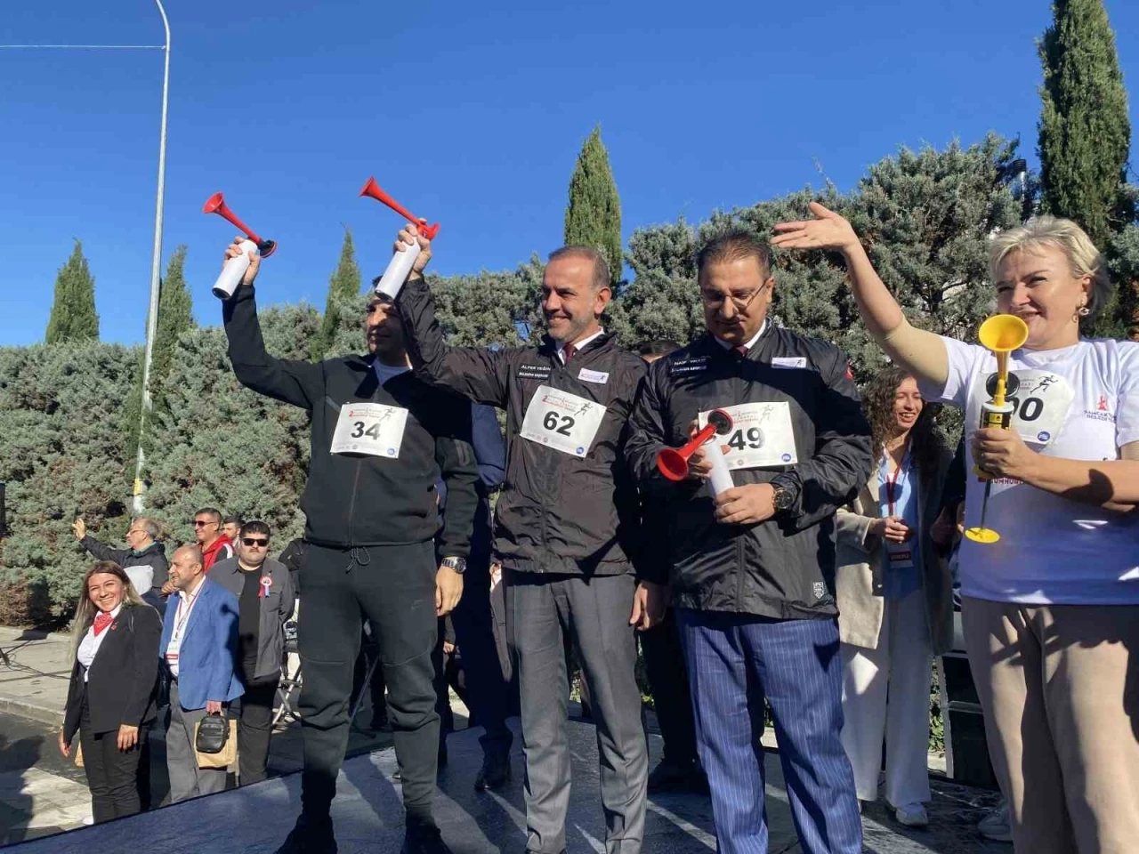 Binlerce sporcu Sancaktepe’de Cumhuriyet için koştu