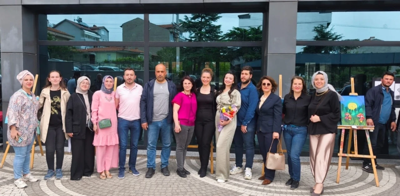Binnur Uzan’ın öğrencilerinin eserleri büyük ilgi gördü
