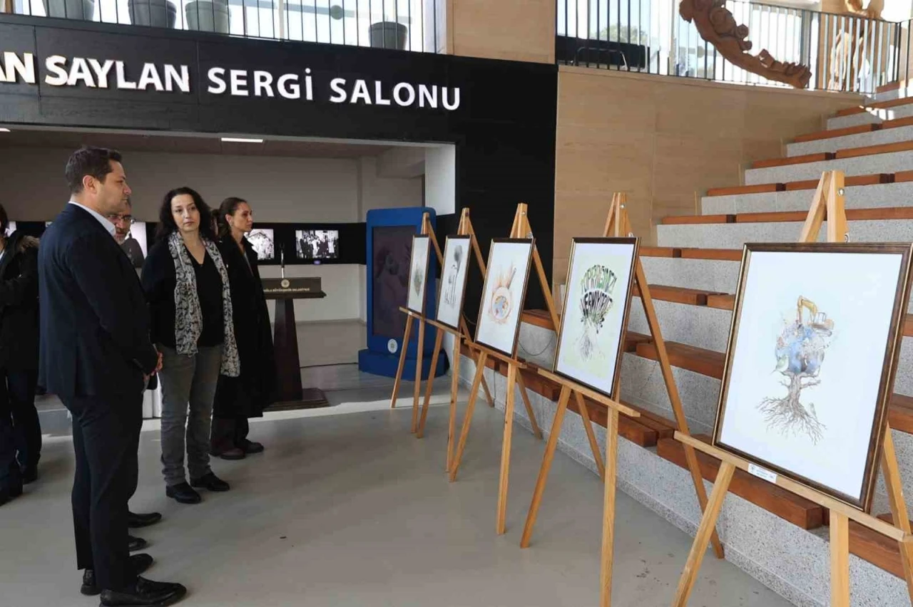 ‘Bir Başka Yolculuk Gerek Bize’ grafik tasarım sergisi kapılarını açtı
