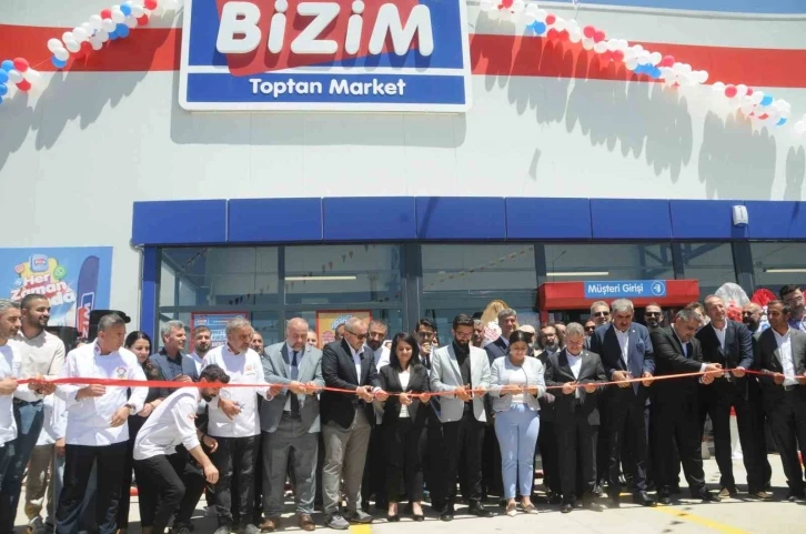 Bizim Toptan Market 183’üncü mağazasını Şırnak’ta açtı
