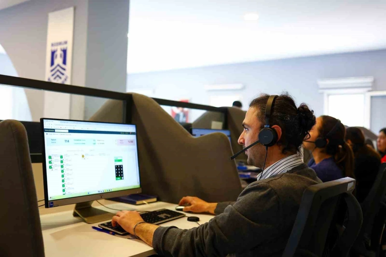 Bodrum Belediyesi &Ccedil;ağrı Merkezi&rsquo;ne bir yılda 187 bin 331 arama yapıldı
