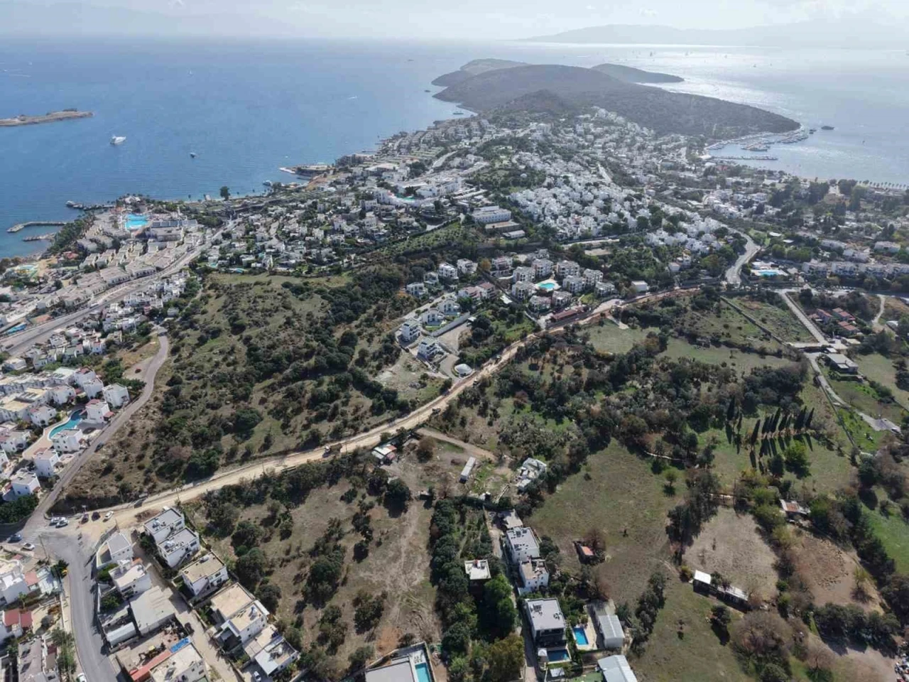 Bodrum Bergamut caddesinde yılların sorunu 3 günde çözüldü