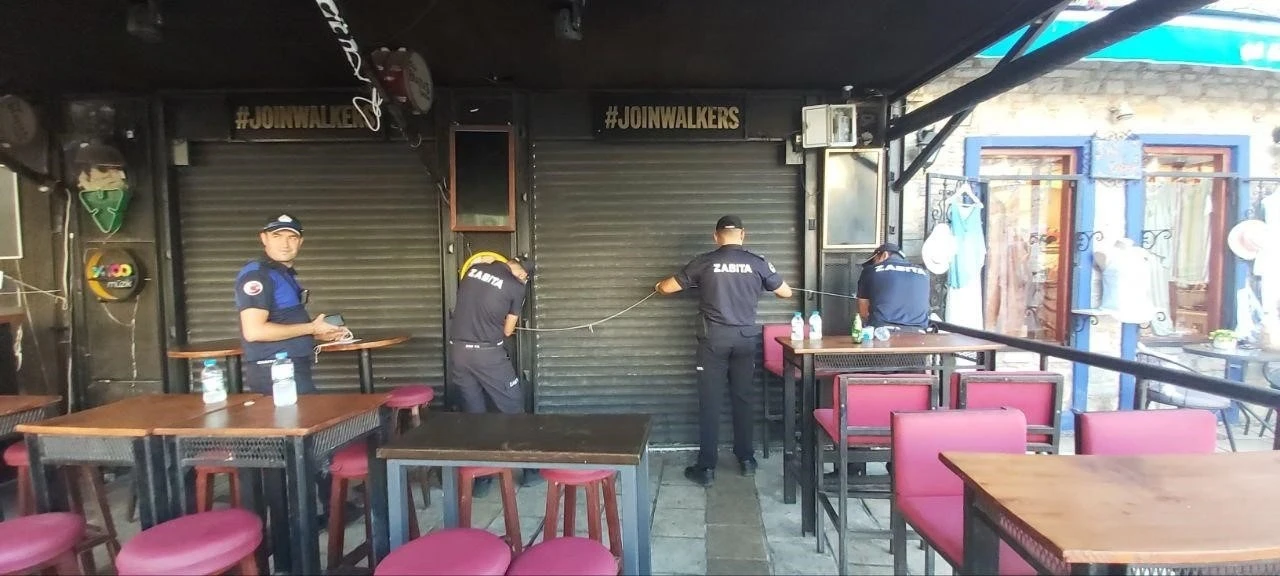 Bodrum’da 4 işletmeye hanutçuluk cezası
