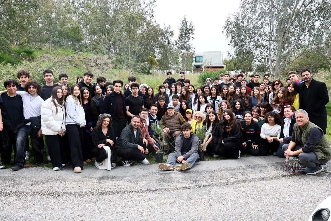 Bodrum&rsquo;da bin 500 fidan toprakla buluştu
