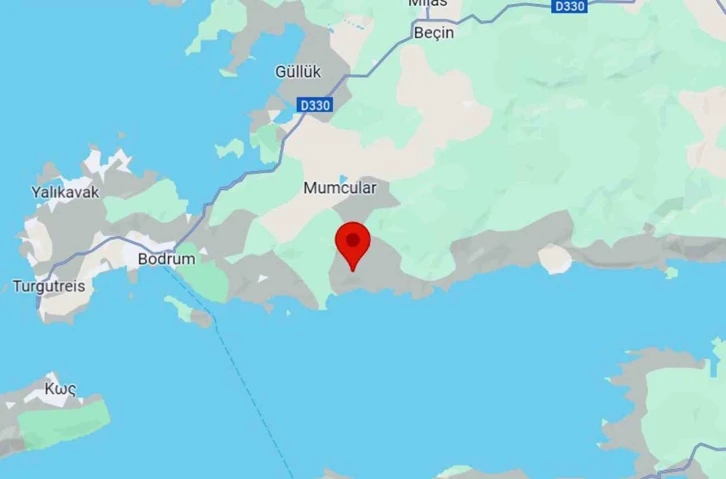 Bodrum’da deprem
