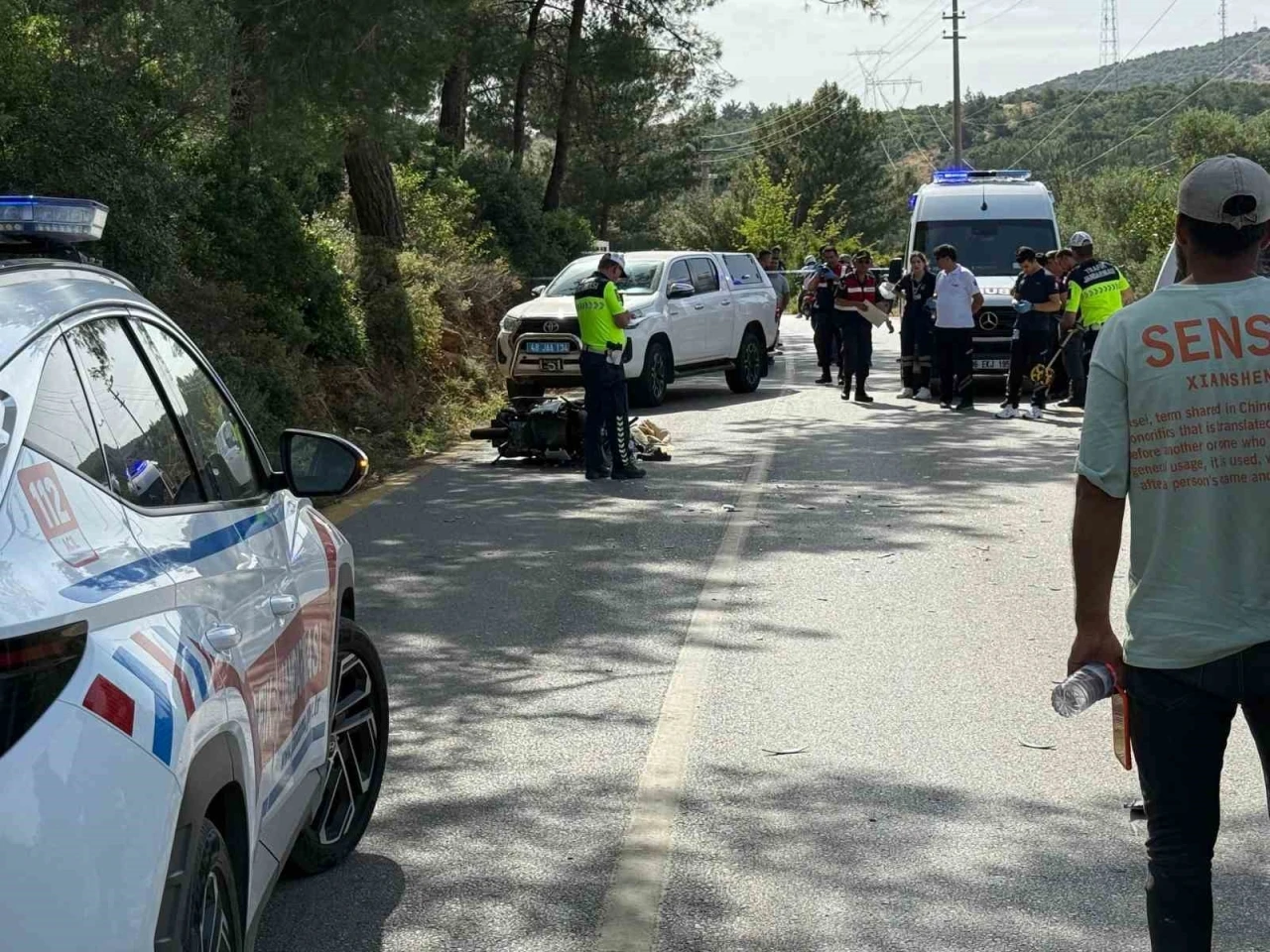 Bodrum’da feci kaza: 1 ölü, 1 yaralı

