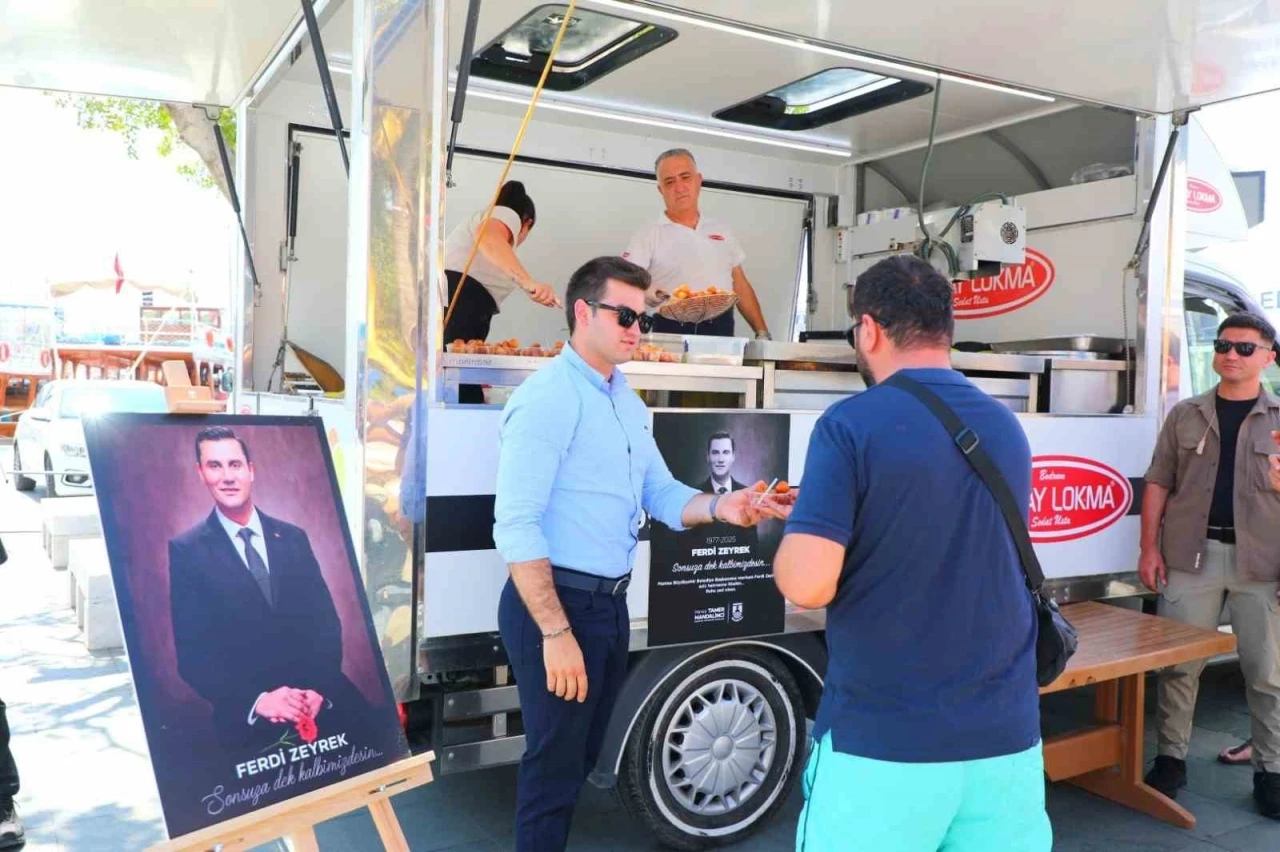 Bodrum’da Ferdi Zeyrek için lokma hayrı
