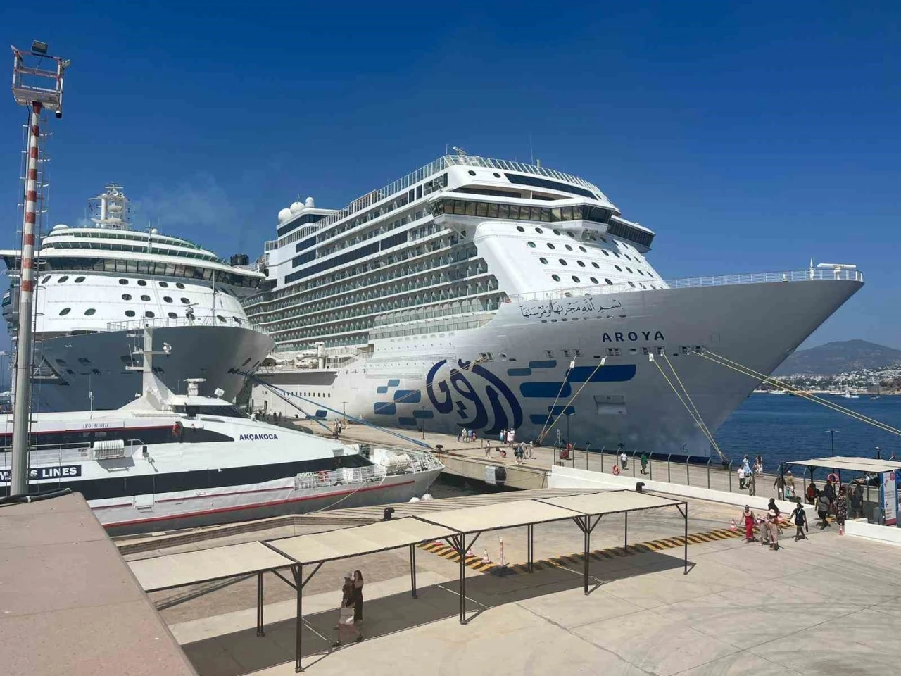 Bodrum’da kruvaziyer turizmi rekorla sona erdi
