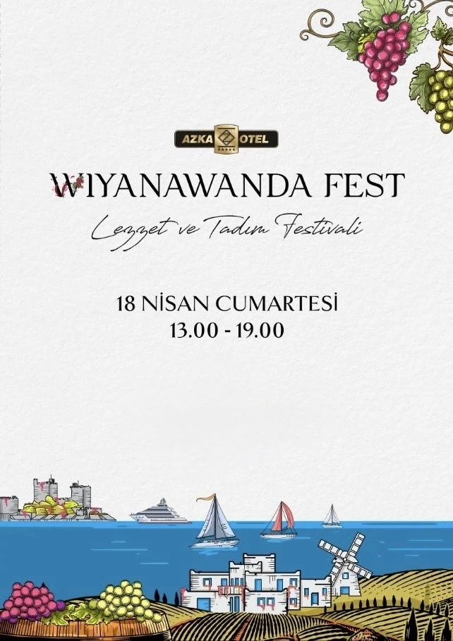 Bodrum&rsquo;da lezzet r&uuml;zgarı: "Wiyanawanda Fest 3&rsquo;&uuml;nc&uuml; kez kapılarını a&ccedil;ıyor"
