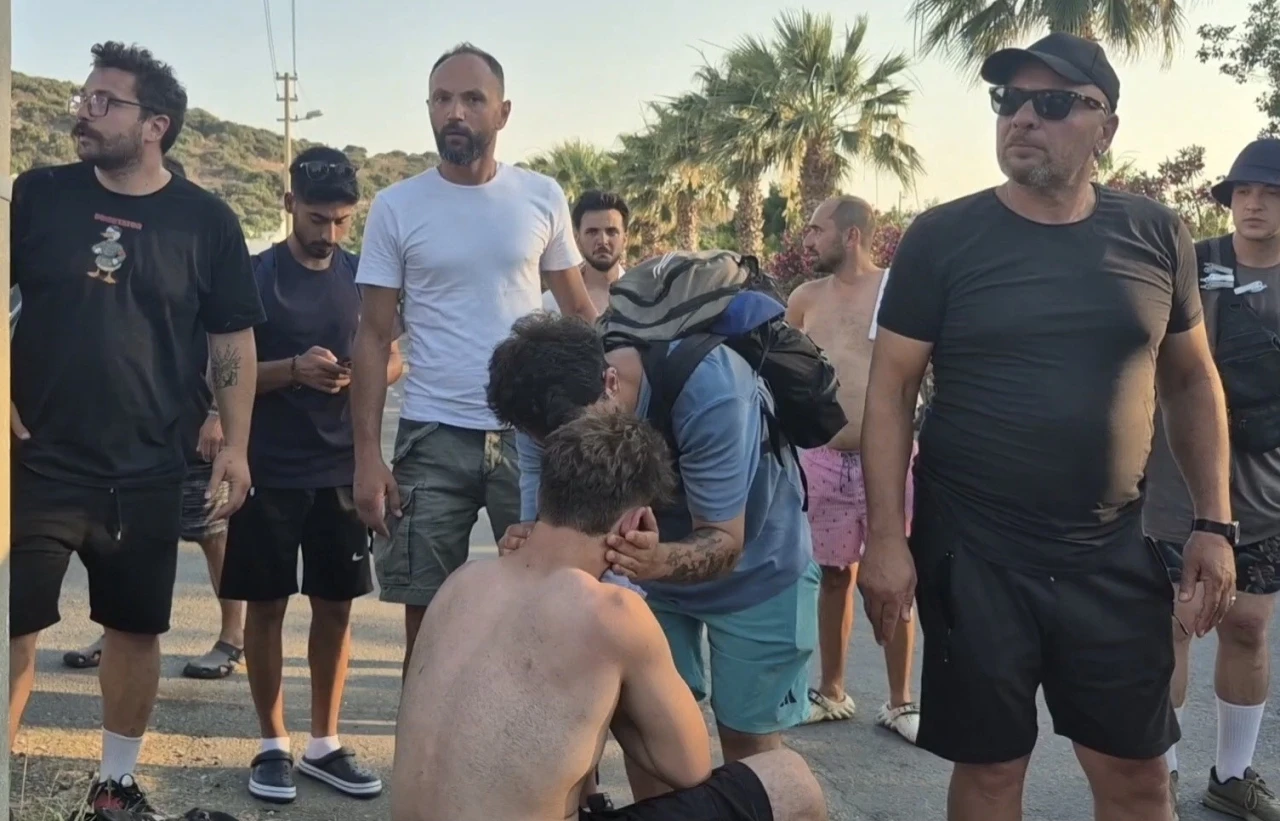 Bodrum&rsquo;da market &ccedil;alışanları ile dizi seti g&ouml;revlileri kavga etti: 1 yaralı, 6 g&ouml;zaltı

