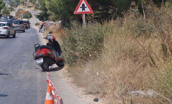 BODRUM DA TRAF,K KAZASI ,MUHTAR ÖLDÜ