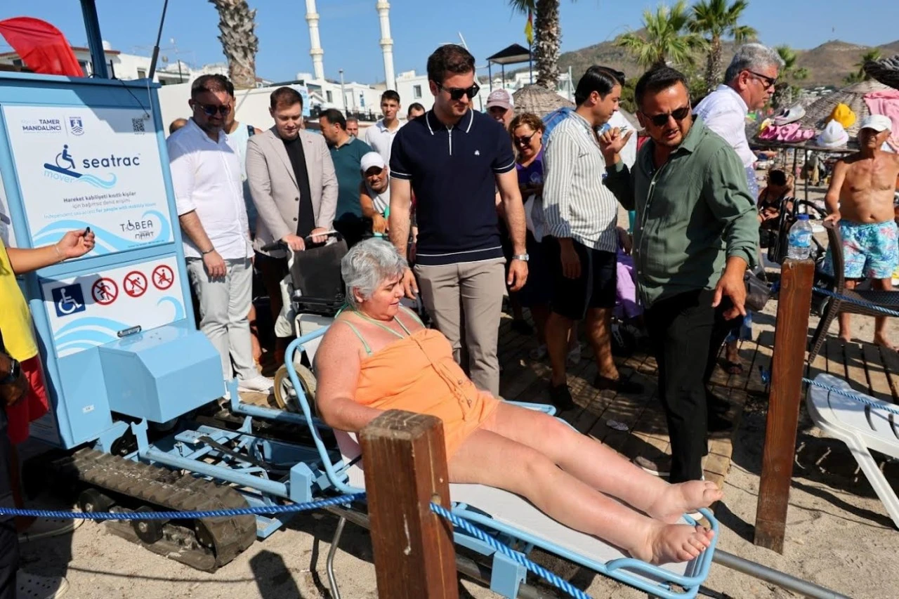 Bodrum'dan Engelsiz Plaj Hamlesi