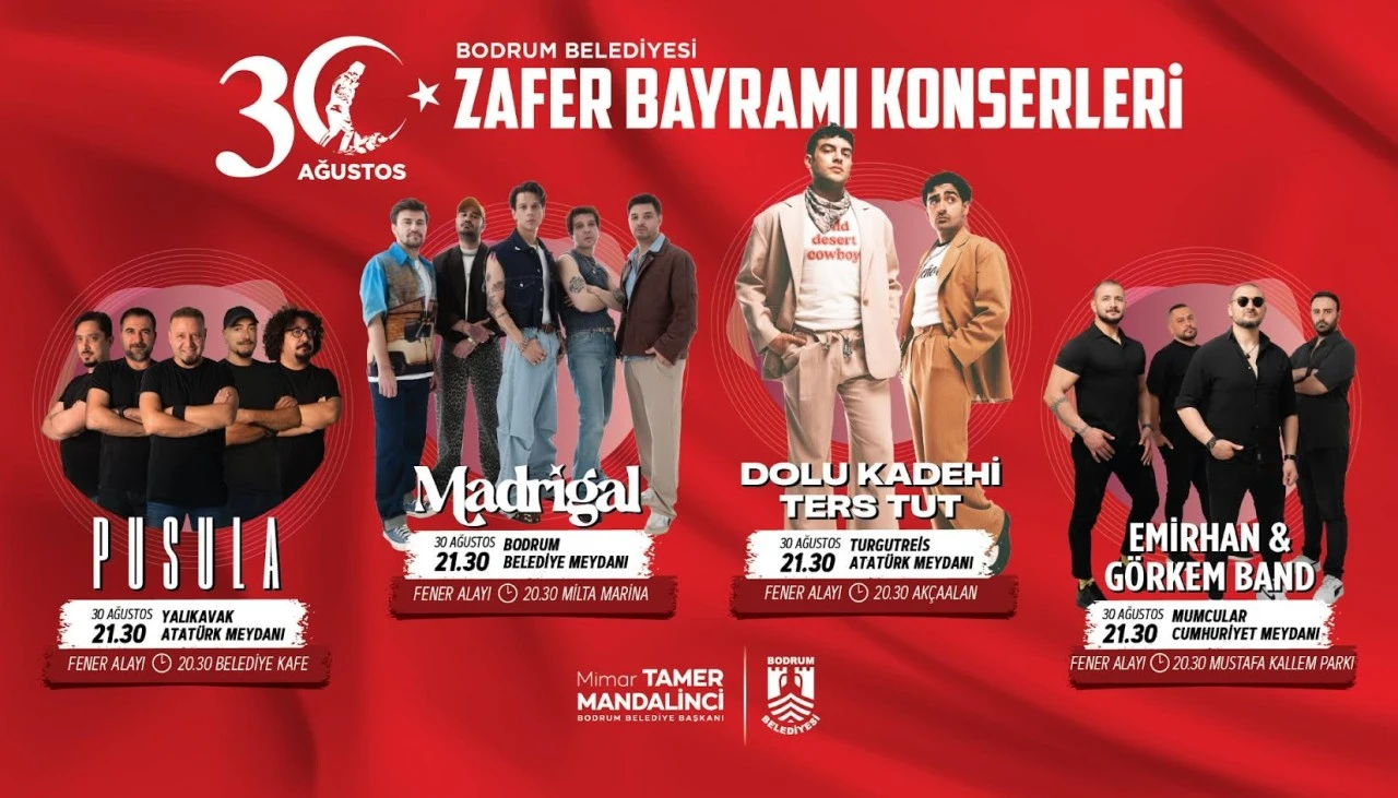 Bodrum, Zafer Bayramı'na Hazırlanıyor