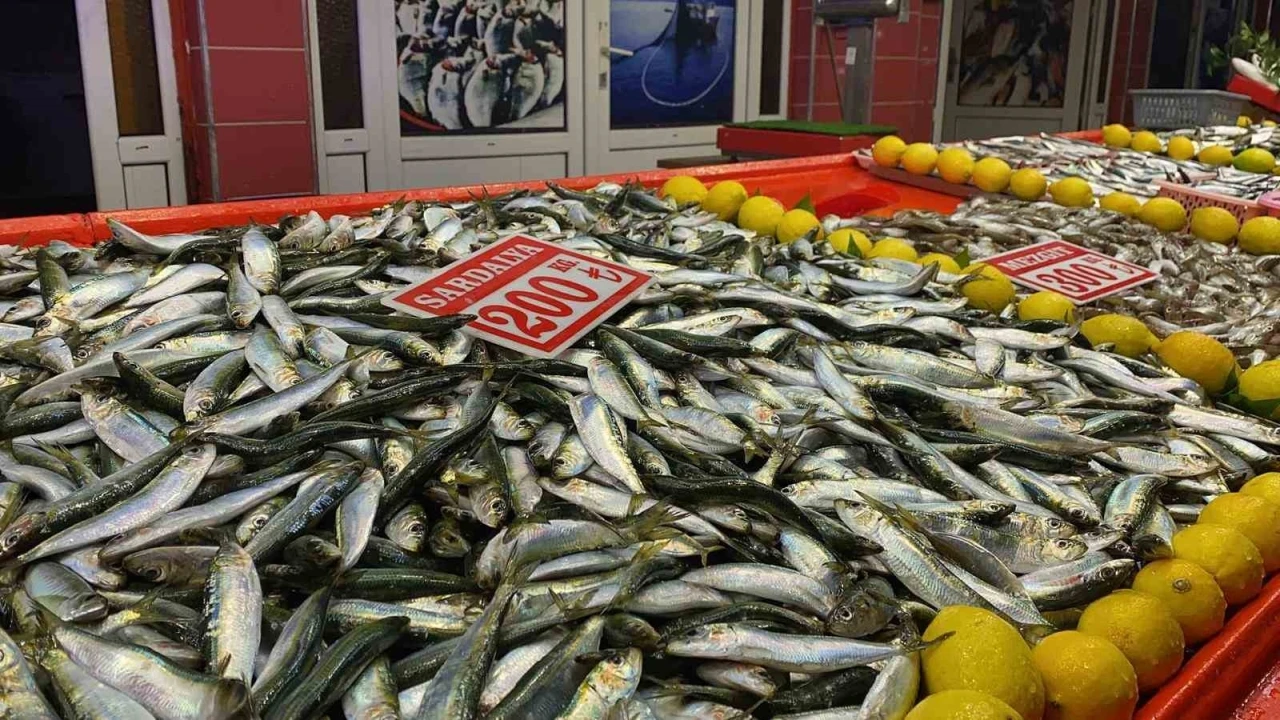 Bolu&rsquo;da balık tezgahlarını fırtına vurdu
