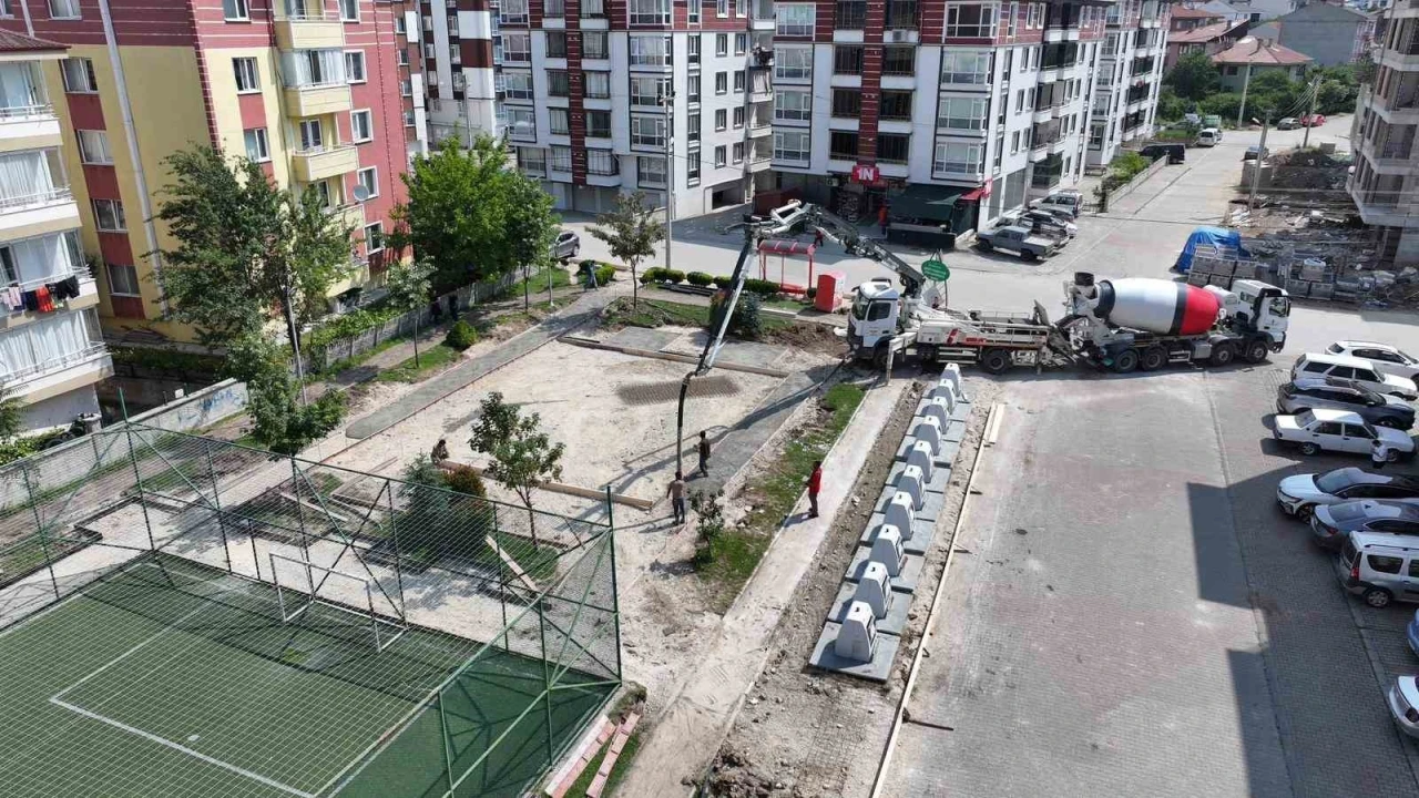 Bolu&rsquo;da &ccedil;ocukların oyun alanları yenileniyor
