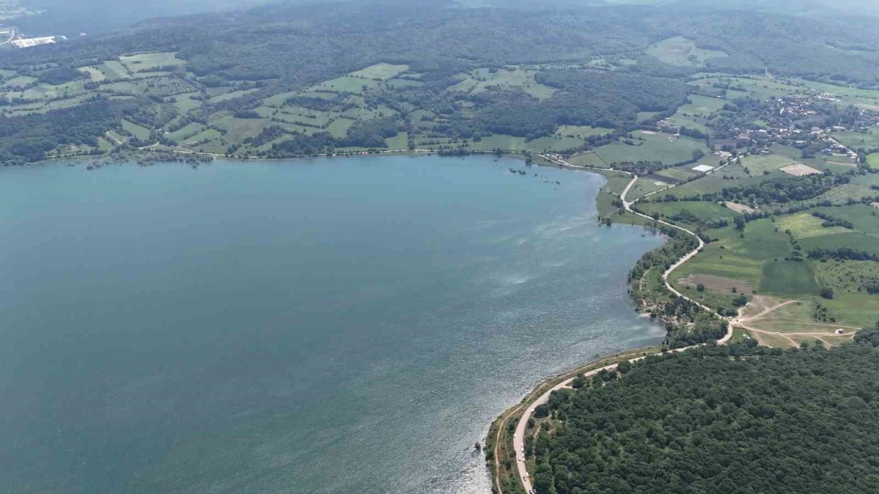 Bolu&rsquo;da i&ccedil;me suyunun karşılandığı Baraj G&ouml;let&rsquo;inde su seviyesi y&uuml;zde 100&rsquo;e ulaştı
