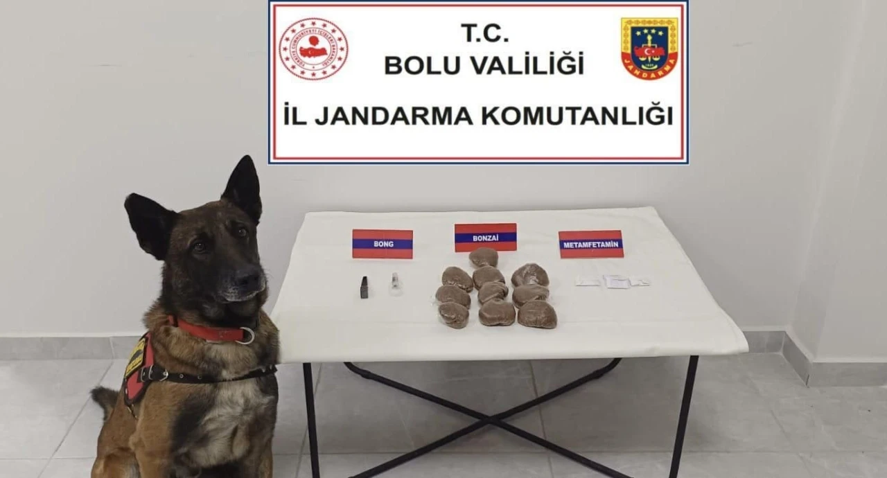 Bolu’da otomobilde zulalanmış uyuşturucuya 2 gözaltı