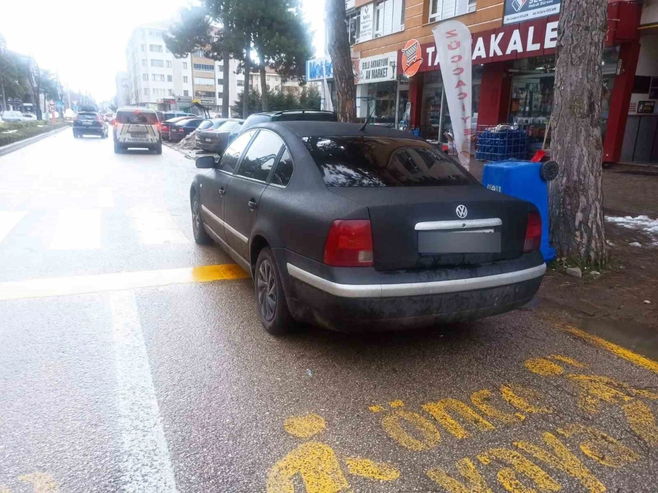 Bolu&rsquo;da yaya ge&ccedil;idi ve kaldırım işgaline ceza
