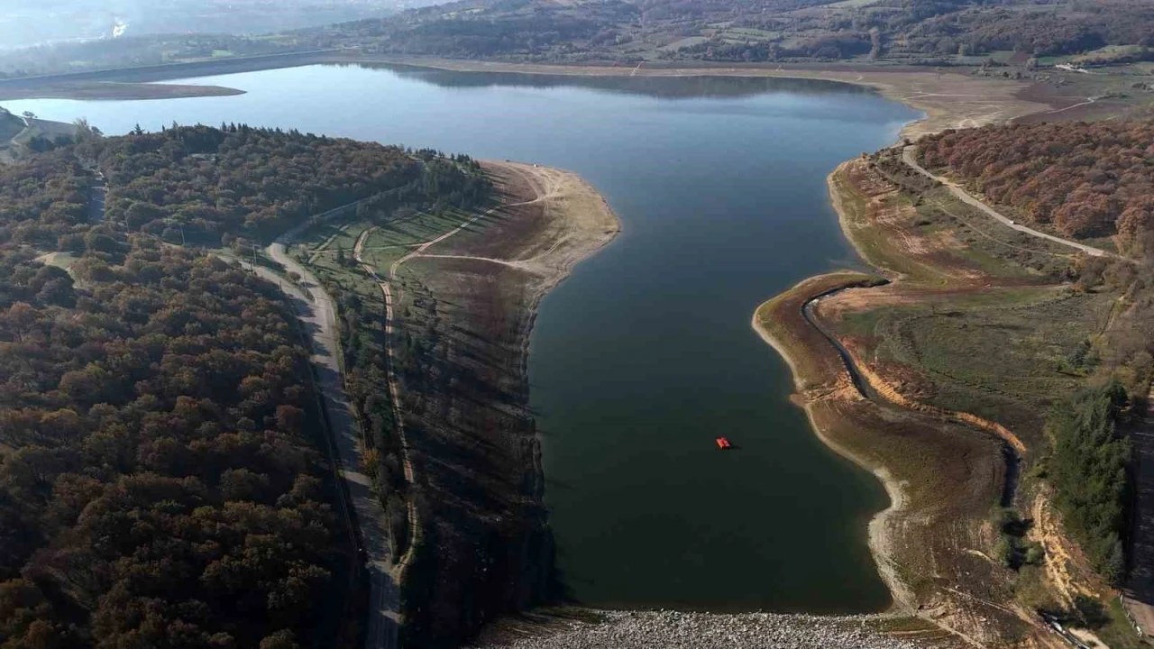 Bolu’nun içme ve kullanma suyunu karşılayan göle son yağışlar etki etti
