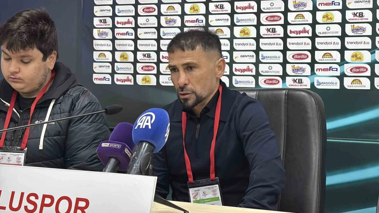 Boluspor-Pendikspor ma&ccedil;ının ardından
