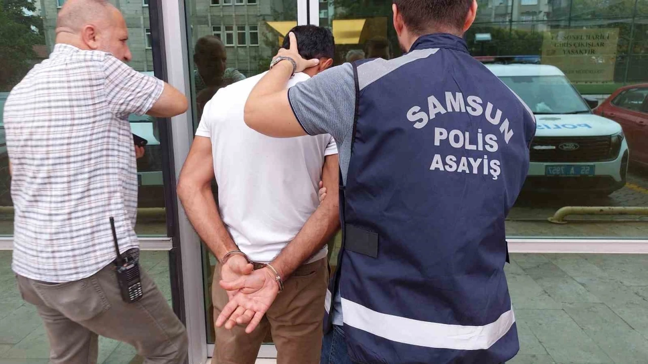 Borcuna karşılık çaldığı araçla kaçarken yakalandı
