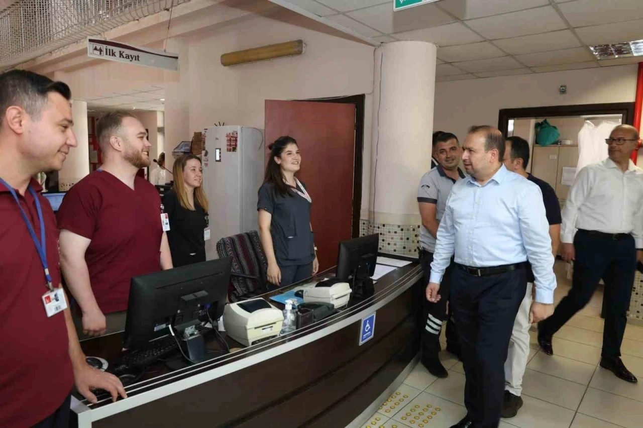 Bozdoğan&rsquo;daki hastanede hizmetler değerlendirildi
