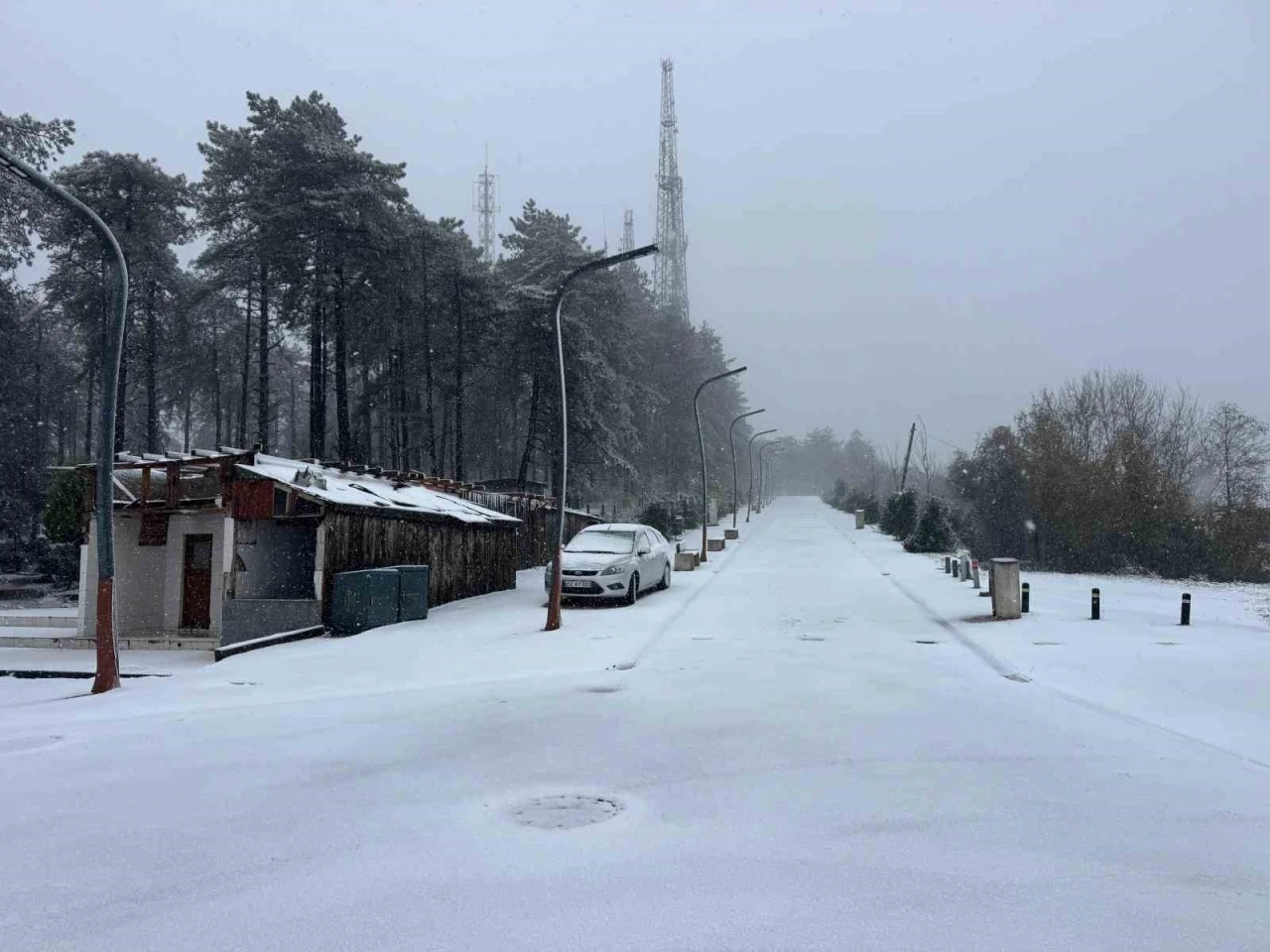 Boztepe beyaz gelinliğini giydi
