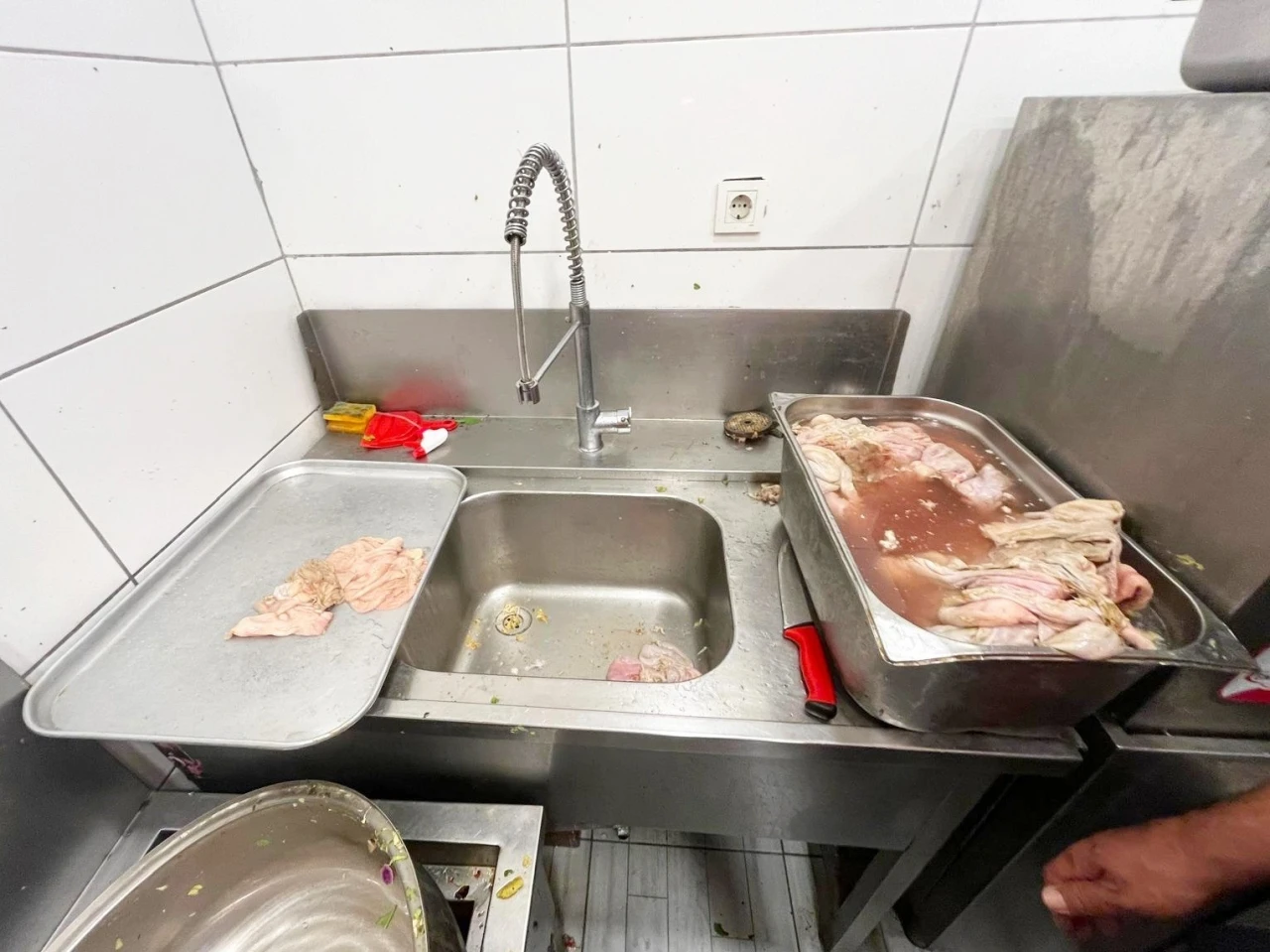 Bozulmuş meze, et ve et ürünleri kullanan restoran mühürlendi
