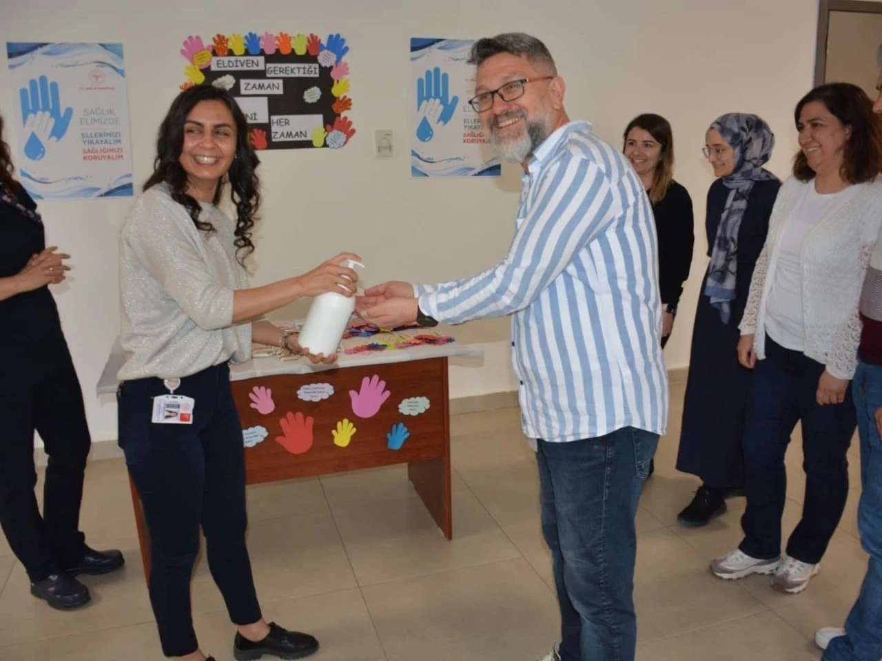 Bozüyük Devlet Hastanesi’nde 5 Mayıs Dünya El Hijyeni Günü etkinliği yapıldı
