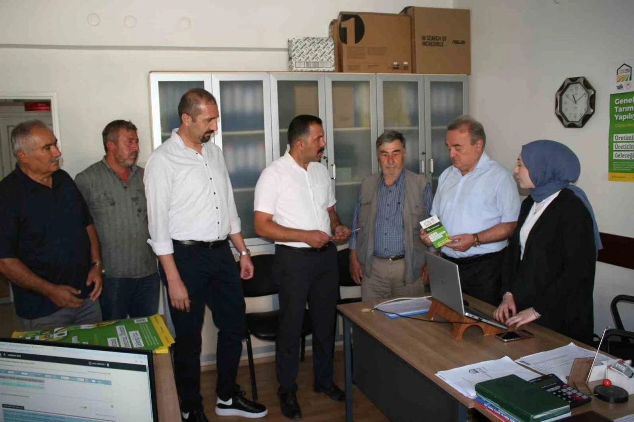 Bozüyük’te genel tarım sayımı için kayıtlar başladı
