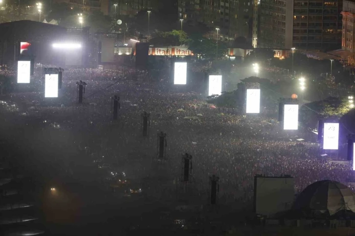 Brezilya’da Madonna rüzgarı: Konseri 1,6 milyon kişi izledi
