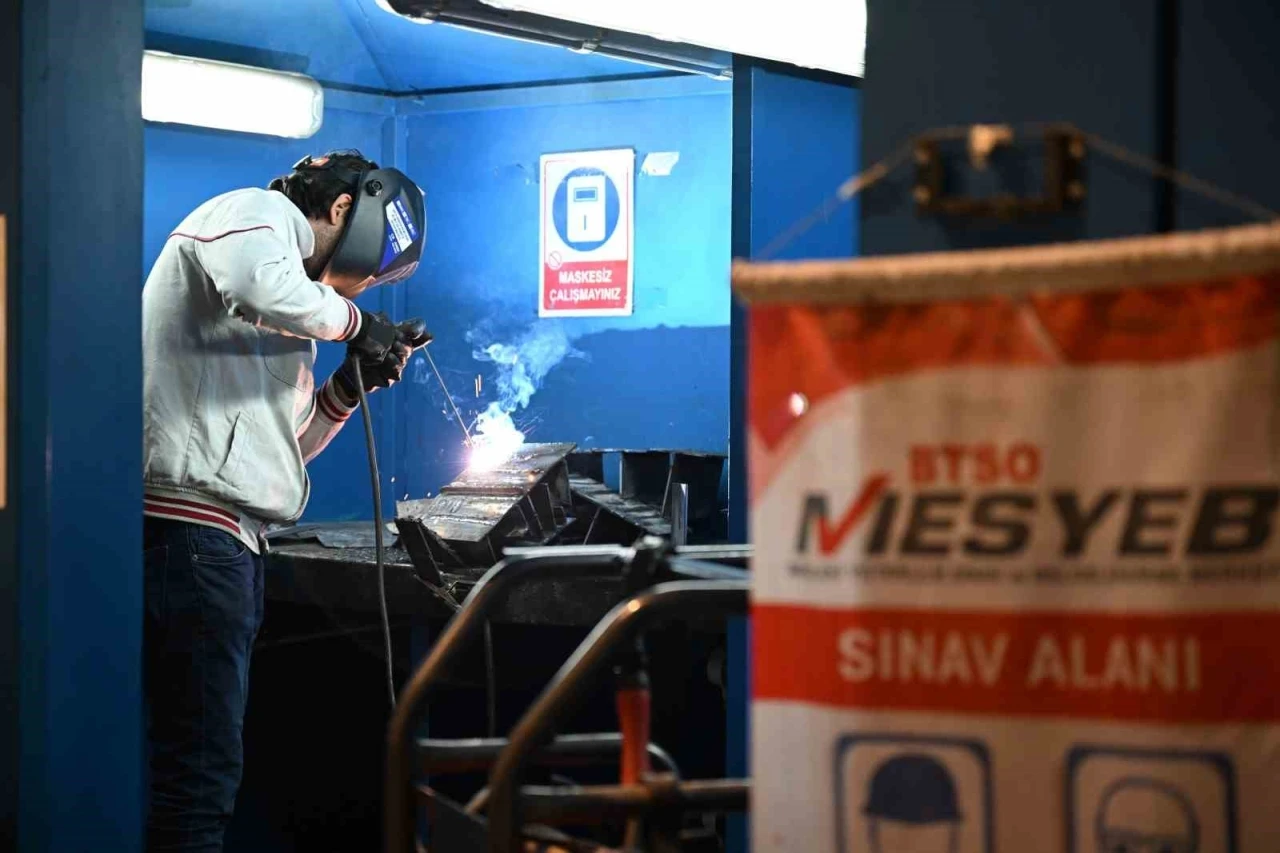 BTSO MESYEB nitelikli ve belgeli iş g&uuml;c&uuml;n&uuml;n adresi oldu
