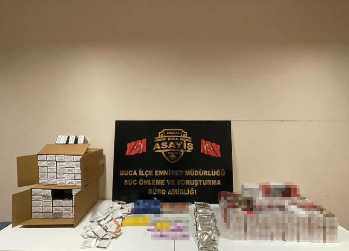 Buca&rsquo;da uyuşturucu ve ka&ccedil;ak&ccedil;ılık operasyonu: 3 g&ouml;zaltı
