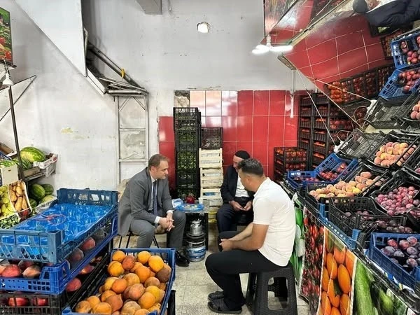 Bulanık’ta esnafla gönül köprüsü: Kaymakam Koşansu sahada
