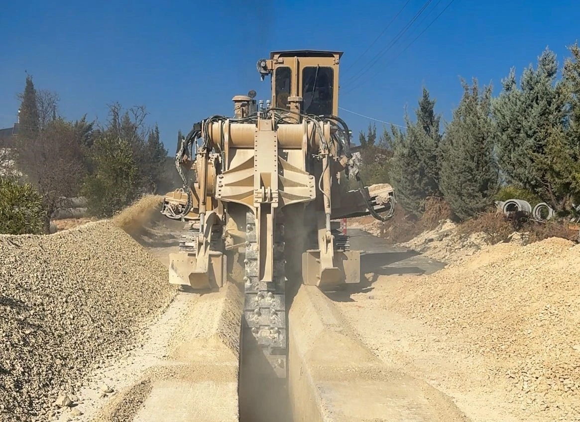 Burç’ta GASKİ’nin altyapı çalışmaları hızlandı
