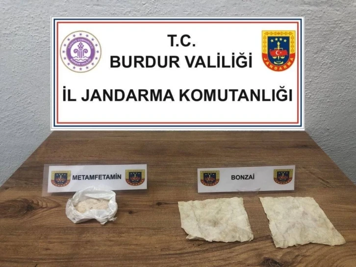 Burdur&rsquo;da jandarmanın uyuşturucu operasyonunda 1 ş&uuml;pheli tutuklandı
