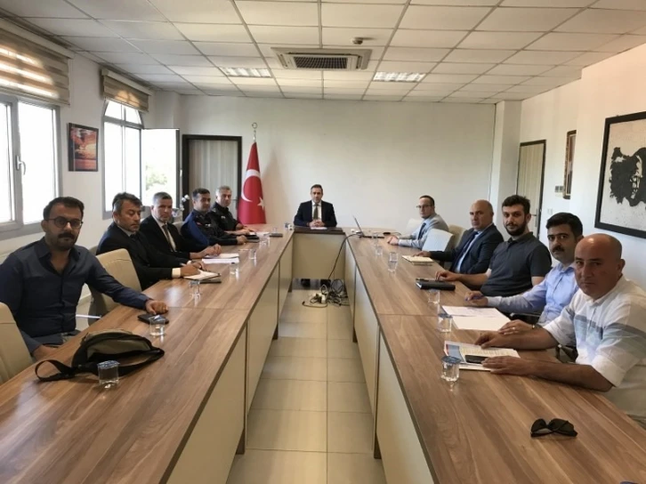 Burhaniye&rsquo;de İl&ccedil;e Spor G&uuml;venlik Kurulu toplandı
