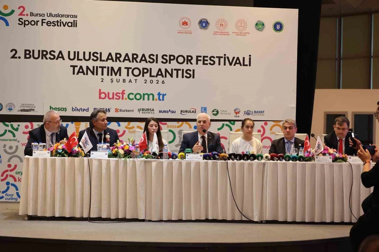 Bursa 2. Uluslararası Spor Festivali&rsquo;ne hazır
