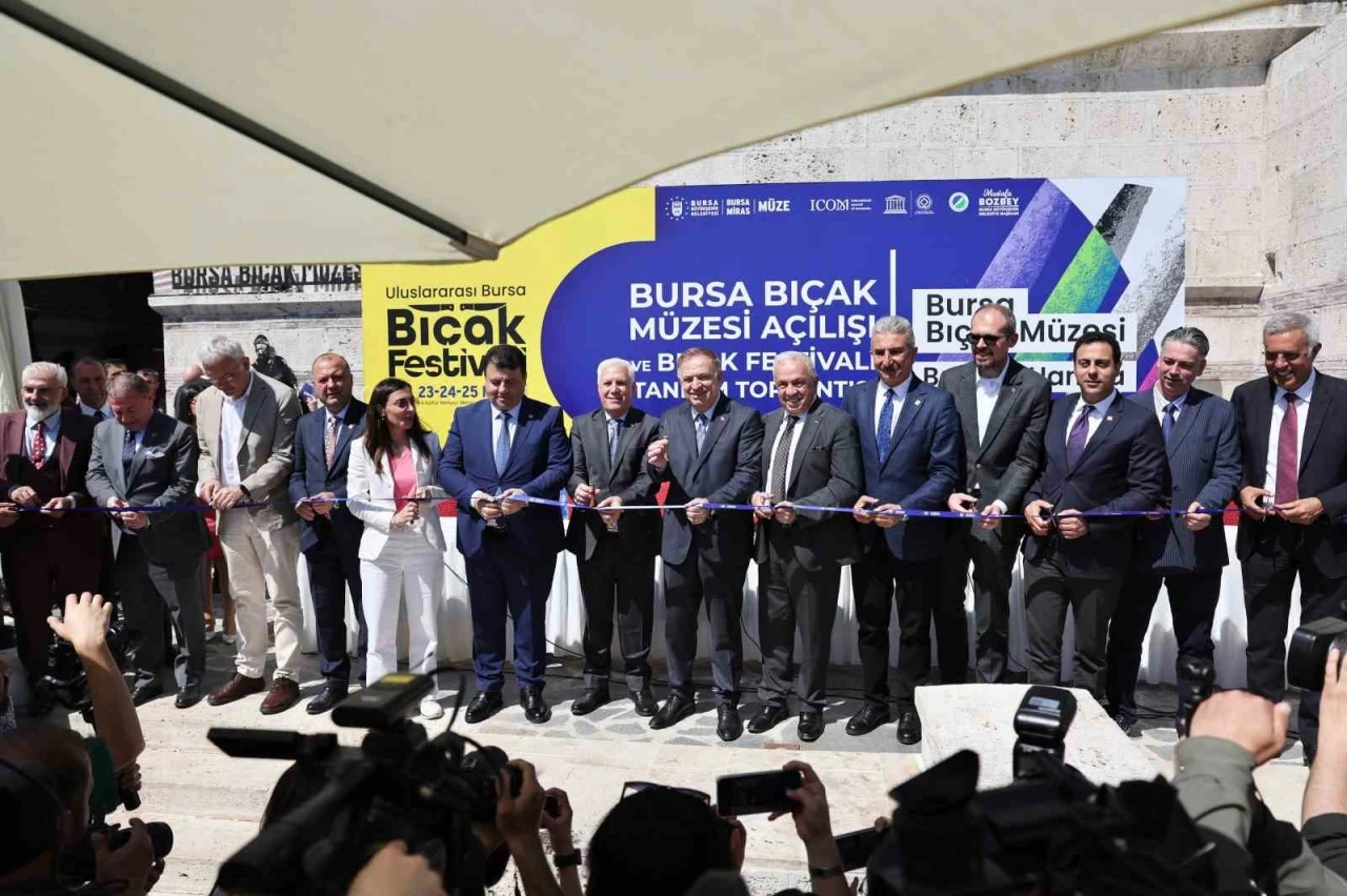 Bursa Bıçak Müzesi, Balibey Han’da açıldı
