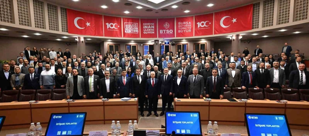 Bursa Büyükşehir Belediye Başkanı Mustafa Bozbey BTSO’nun konuğu oldu
