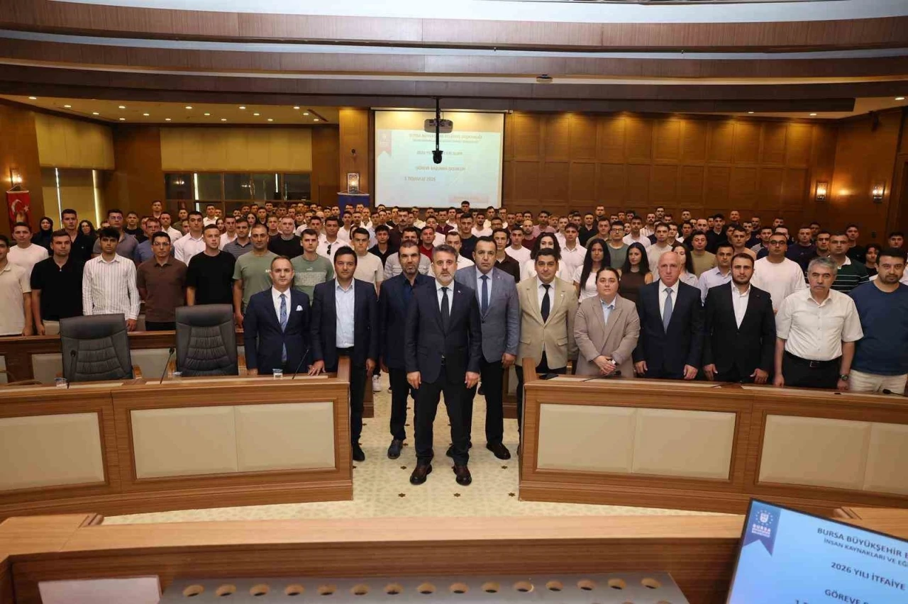 Bursa B&uuml;y&uuml;kşehir İtfaiyesi g&uuml;&ccedil;leniyor
