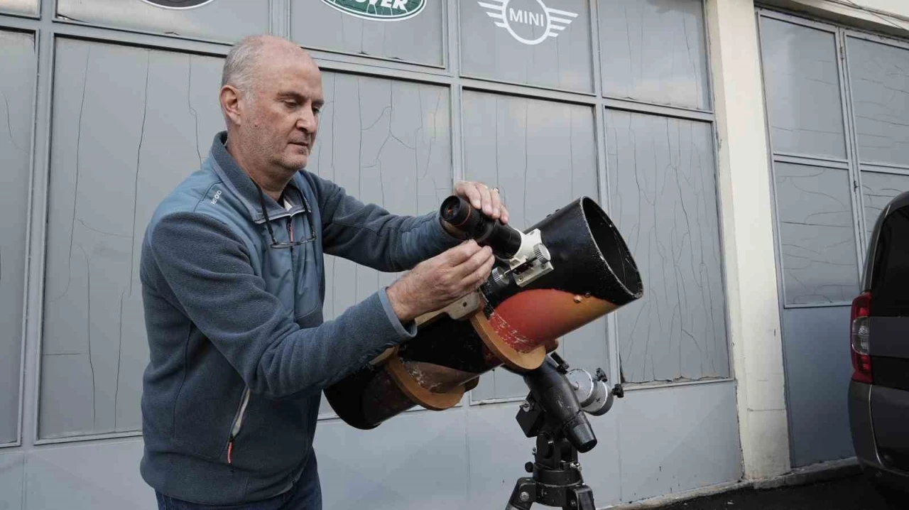 Bursa&rsquo;da 1 yıllık sabır tek karede buluştu, g&uuml;neşin ufuk yolculuğu g&ouml;r&uuml;nt&uuml;lendi
