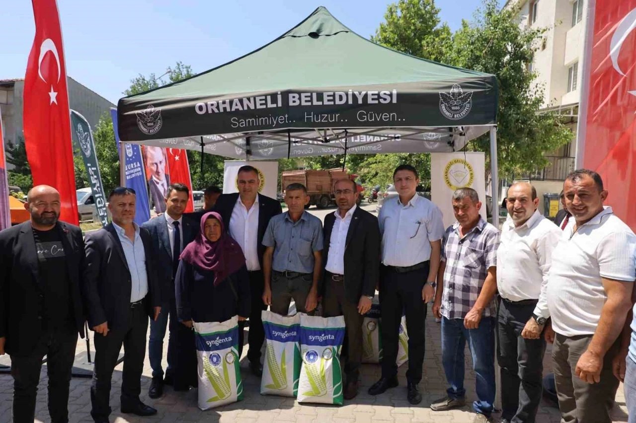 Bursa’da dağ ilçelerine silajlık mısır tohumu desteği
