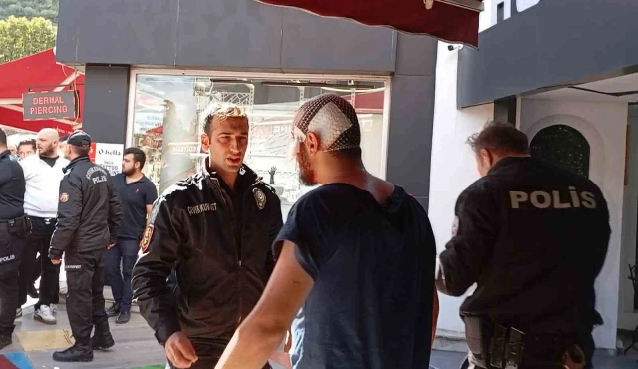 Bursa’da esnaf kavgası kanlı bitti
